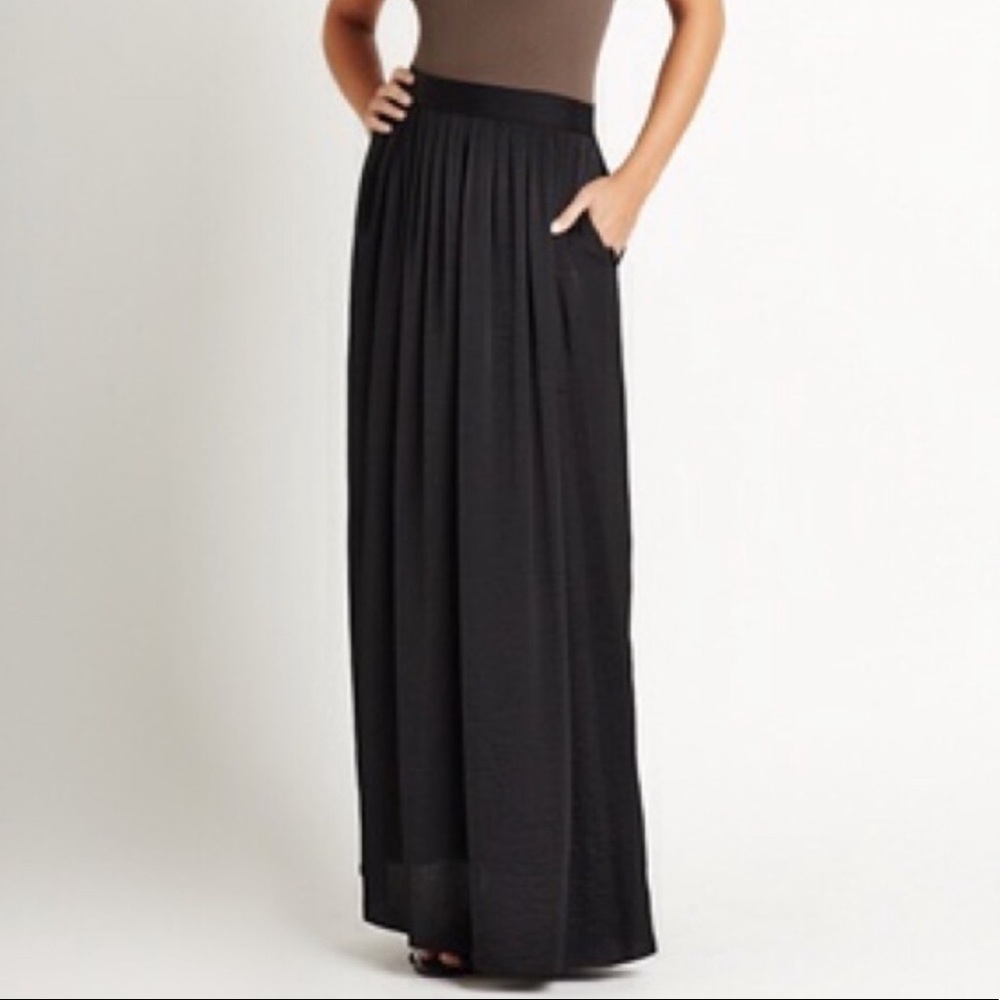 BCBG Max Azria Black Maxi Skirt Size Small, NWT